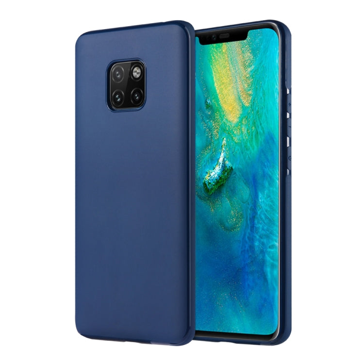 SULADA Car Series Magnetic Suction TPU Case for Huawei Mate 20 Pro (Blue)