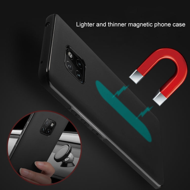 SULADA Car Series Magnetic Suction TPU Case for Huawei Mate 20 Pro (Blue)