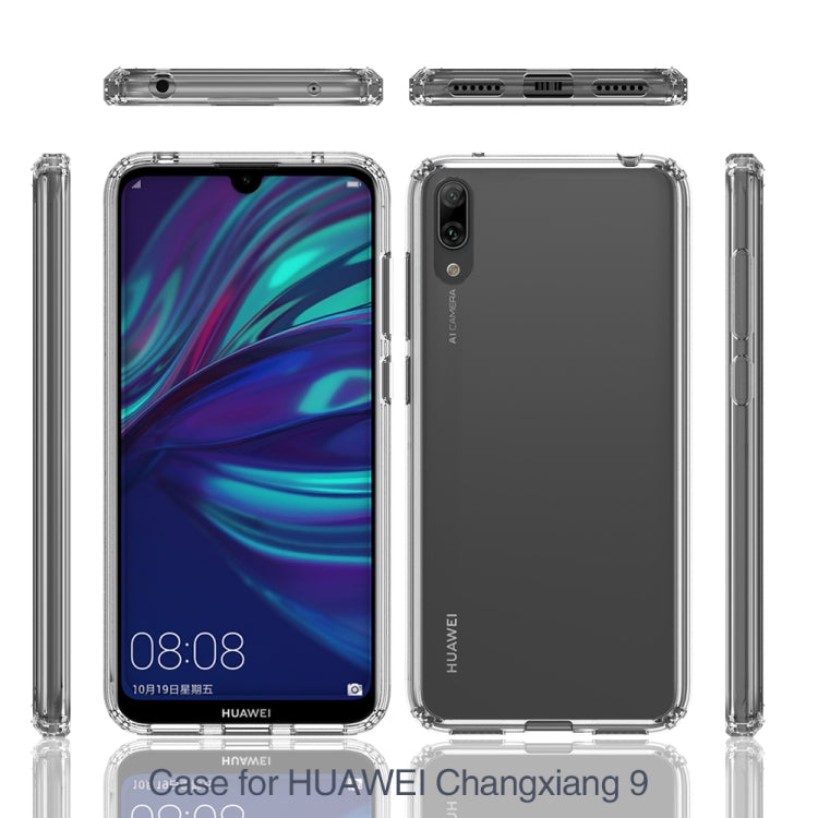 Scratchproof TPU + Acrylic Protective Case for Huawei Y7 Pro