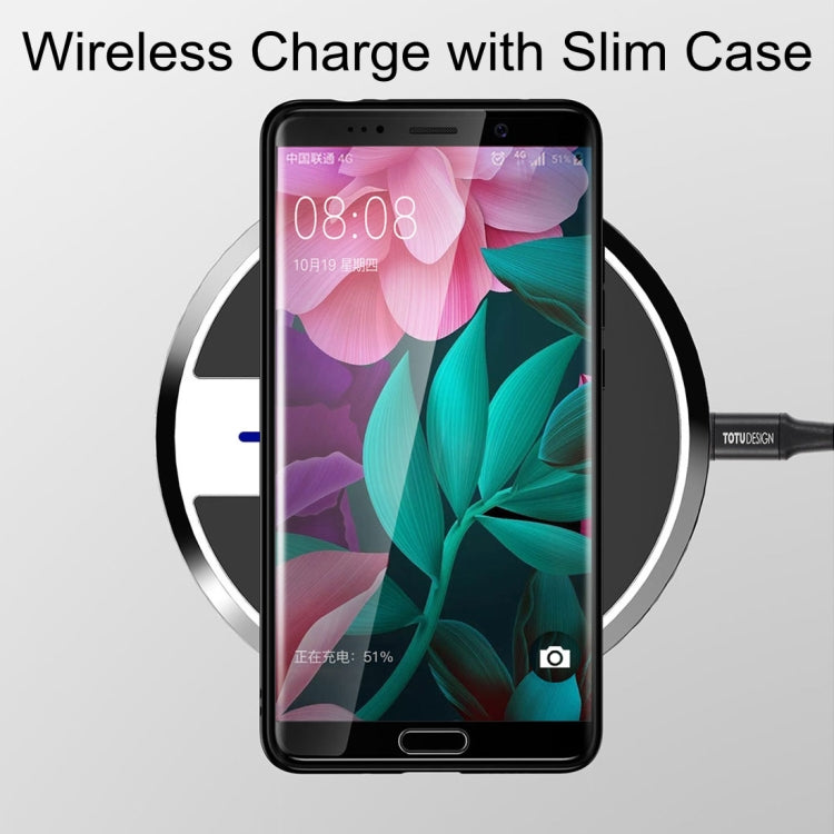TOTUDESIGN for  Huawei Mate 10 TPU + Transparent PC Full Coverage Protective Back Cover Case