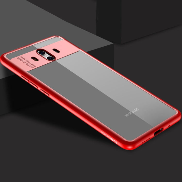 TOTUDESIGN for  Huawei Mate 10 TPU + Transparent PC Full Coverage Protective Back Cover Case