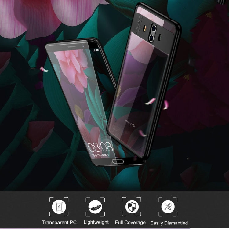 TOTUDESIGN for  Huawei Mate 10 TPU + Transparent PC Full Coverage Protective Back Cover Case