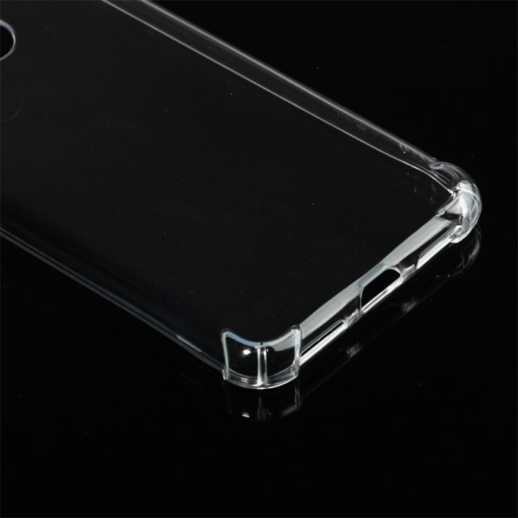 Shockproof TPU Protective Case for Huawei Honor 7A / Enjoy 8e / Y6 (2018) (Transparent)