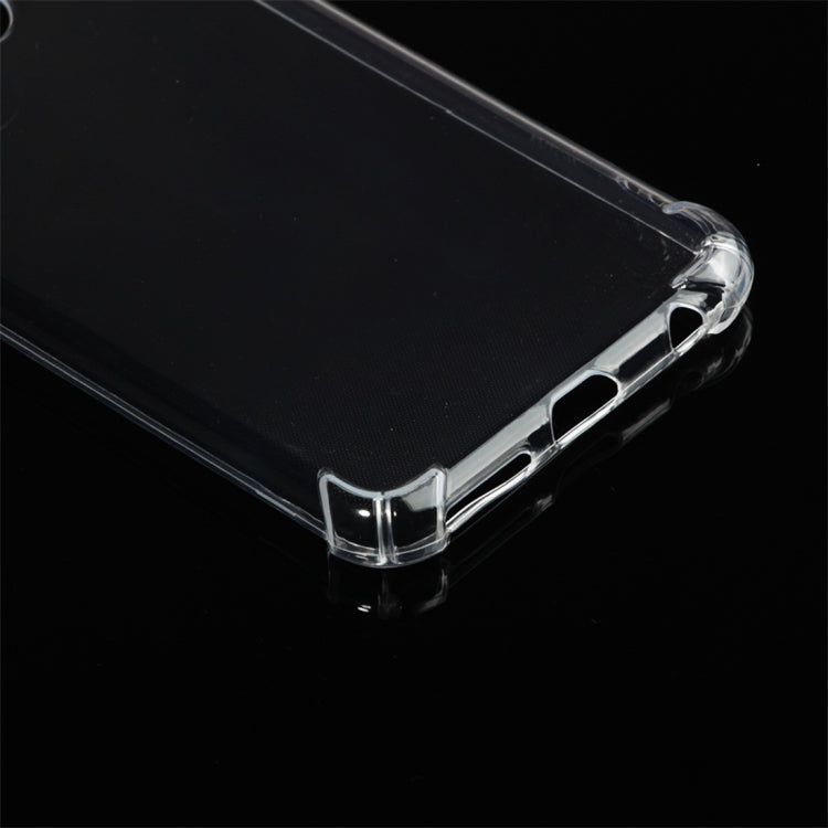 Shockproof TPU Protective Case for Huawei Honor 7C / Enjoy 8 / Nova 2 Lite / Y7 Prime (2018) / Y7 (2018) (Transparent)