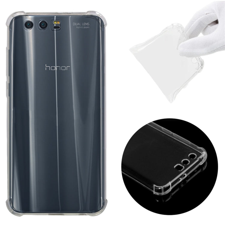 Shockproof TPU Protective Case for Huawei Honor 9 (Transparent)