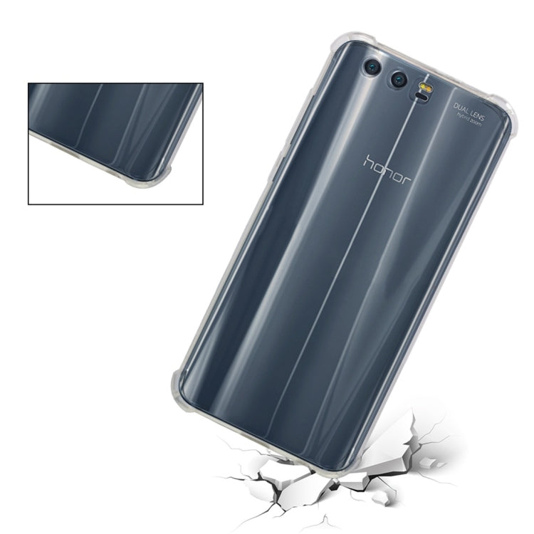 Shockproof TPU Protective Case for Huawei Honor 9 (Transparent)