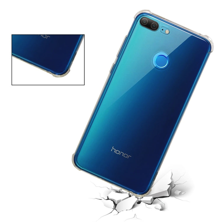 Shockproof TPU Protective Case for Huawei Honor 9 Lite (Transparent)