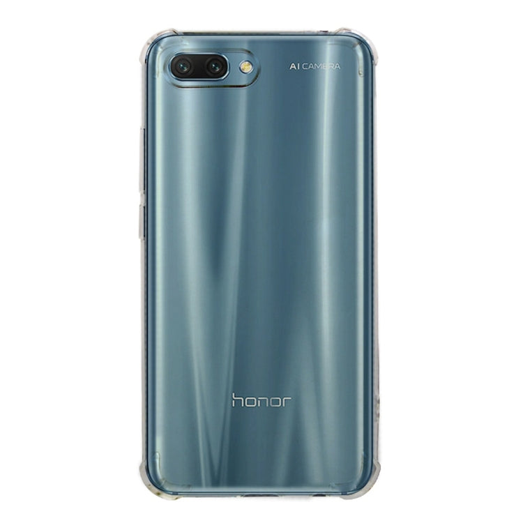 Shockproof TPU Protective Case for Huawei Honor 10 (Transparent)