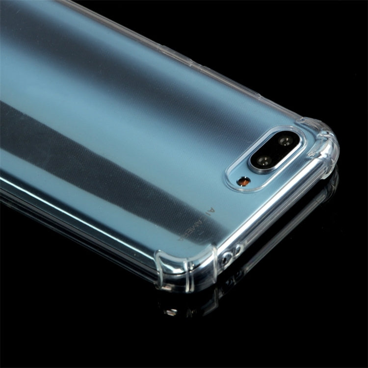 Shockproof TPU Protective Case for Huawei Honor 10 (Transparent)