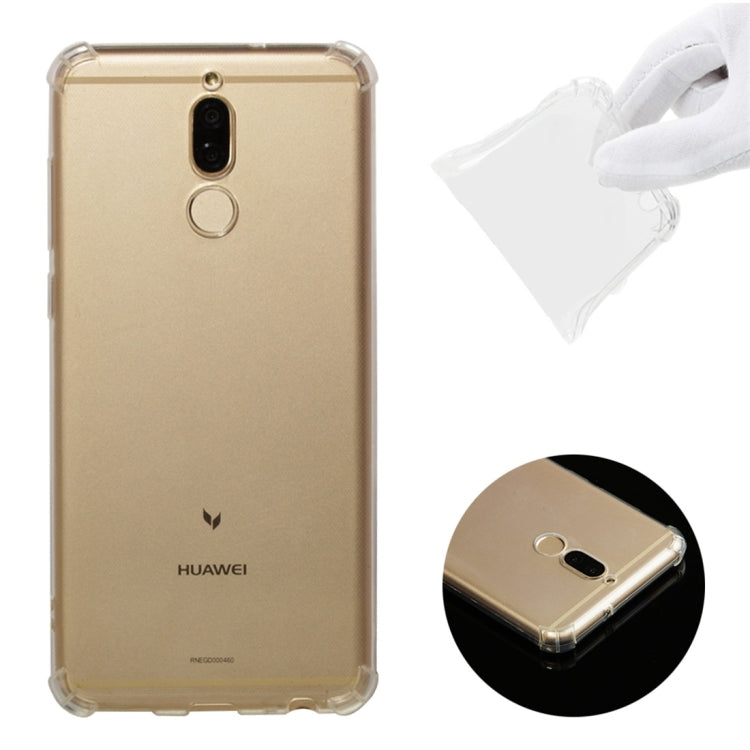 Shockproof TPU Protective Case for Huawei Mate 10 Lite / Maimang 6 / Nova 2i (Transparent)
