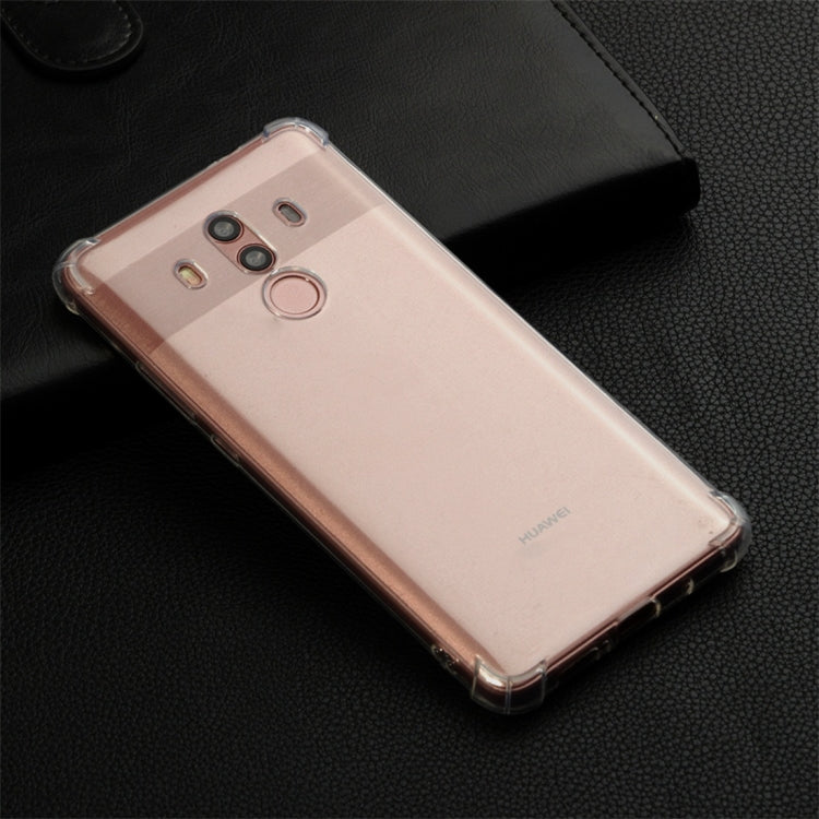 Shockproof TPU Protective Case for Huawei Mate 10 Pro (Transparent)