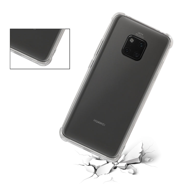 Shockproof TPU Protective Case for Huawei Mate 20 Pro (Transparent)