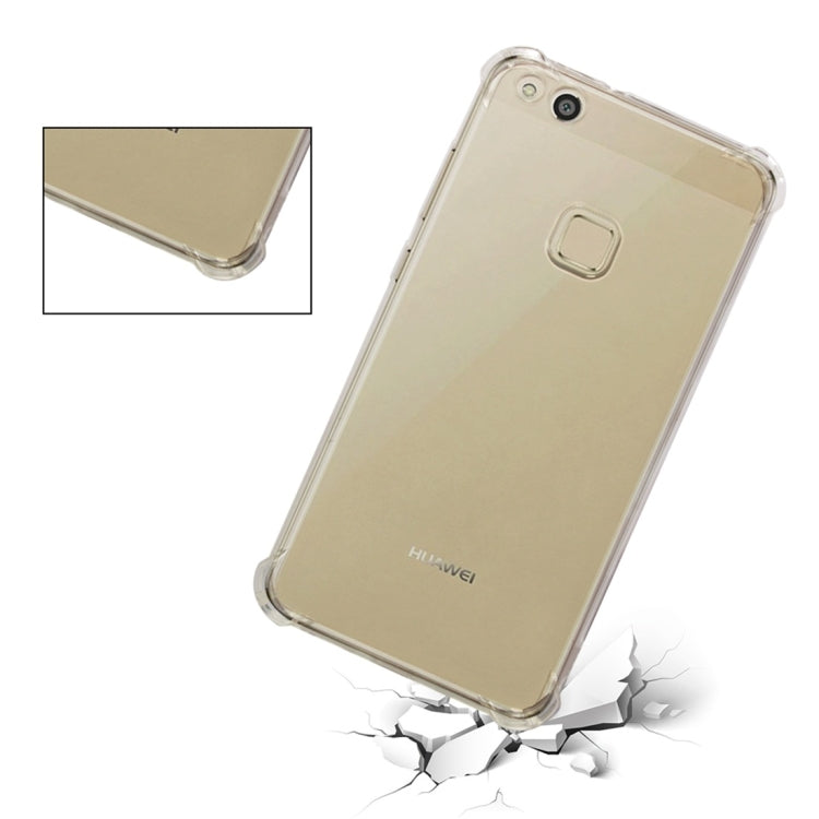 Shockproof TPU Protective Case for Huawei P10 Lite / Nova Lite (Transparent)