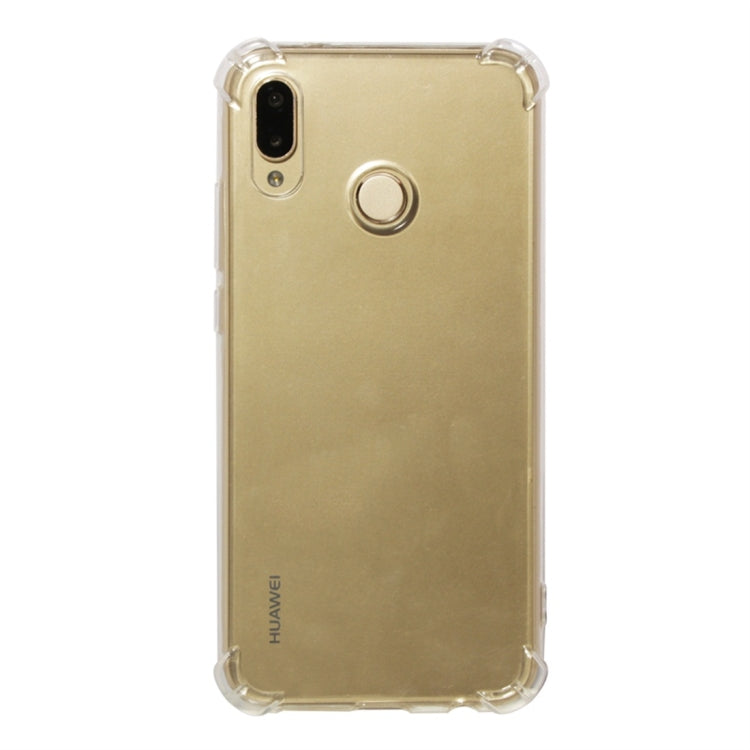 Shockproof TPU Protective Case for Huawei P20 Lite / Nova 3e (Transparent)