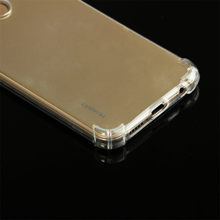 Shockproof TPU Protective Case for Huawei P20 Lite / Nova 3e (Transparent)