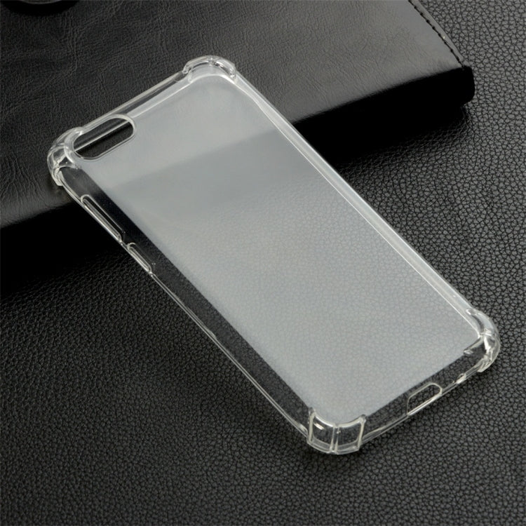 Shockproof TPU Protective Case for Huawei Y5 / Y5 Prime (2018) (Transparent)