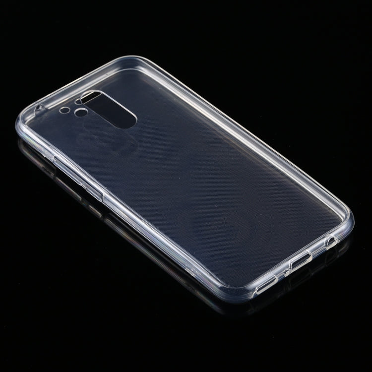 Ultra-thin Double-sided Full Coverage Transparent TPU Protective Case for Huawei Mate 20 Lite