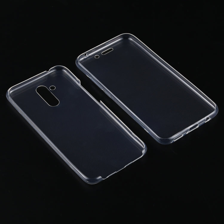 Ultra-thin Double-sided Full Coverage Transparent TPU Protective Case for Huawei Mate 20 Lite