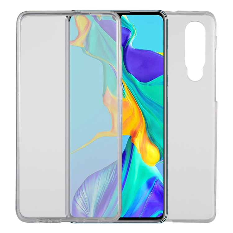 Ultra-thin Double-sided Full Coverage Transparent TPU Protective Case for Huawei P30