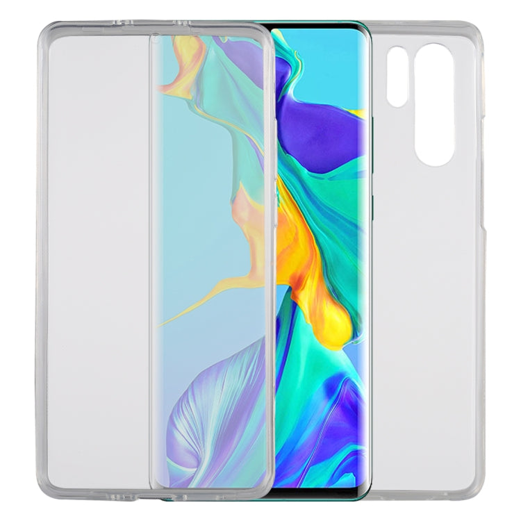 Ultra-thin Double-sided Full Coverage Transparent TPU Protective Case for Huawei P30 Pro