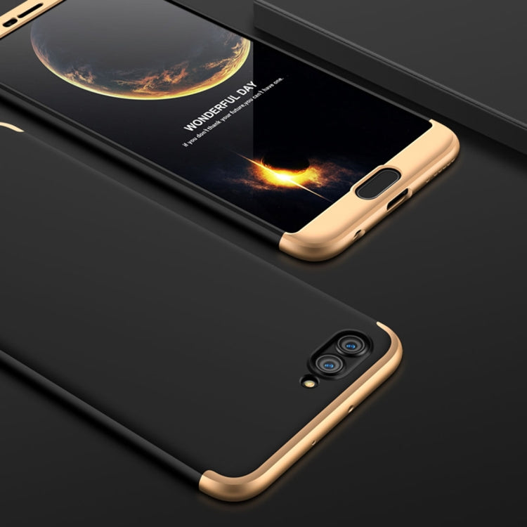 GKK for  Huawei Honor V10 Three-paragraph 360 Degree Full Coverage PC Protective Case Back Cover