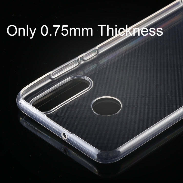 0.75mm Ultrathin Transparent TPU Soft Protective Case for Huawei P30 Lite