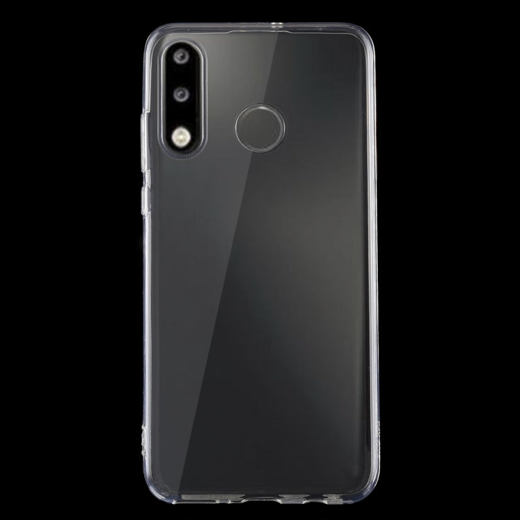50 PCS 0.75mm Ultrathin Transparent TPU Soft Protective Case for Huawei P30 Lite