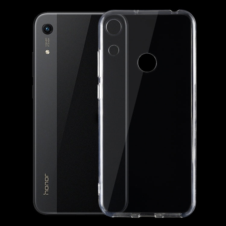 0.75mm Ultrathin Transparent TPU Soft Protective Case for Huawei Honor 8A