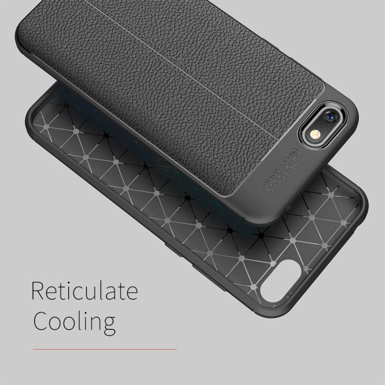 Litchi Texture TPU Protective Case for Huawei Y5 Prime (2018)