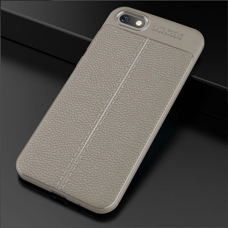 Litchi Texture TPU Protective Case for Huawei Y5 Prime (2018)