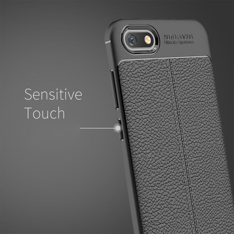 Litchi Texture TPU Protective Case for Huawei Y5 Prime (2018)