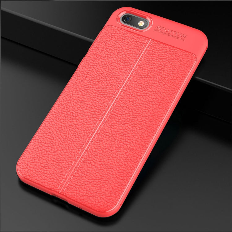 Litchi Texture TPU Protective Case for Huawei Y5 Prime (2018)
