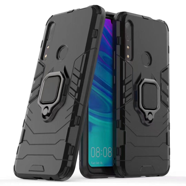 PC + TPU Shockproof Protective Case for Huawei Psmart Z, with Magnetic Ring Holder