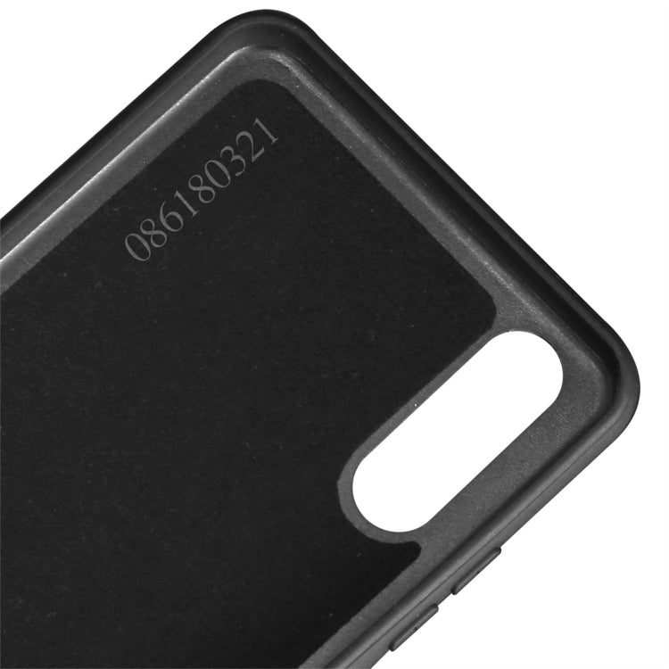 Pierre Cardin PCS-S02 Shockproof TPU + Leather Protective Case for Huawei P20