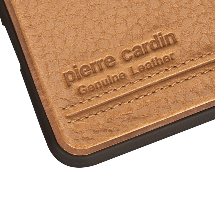 Pierre Cardin PCS-S02 Shockproof TPU + Leather Protective Case for Huawei P20