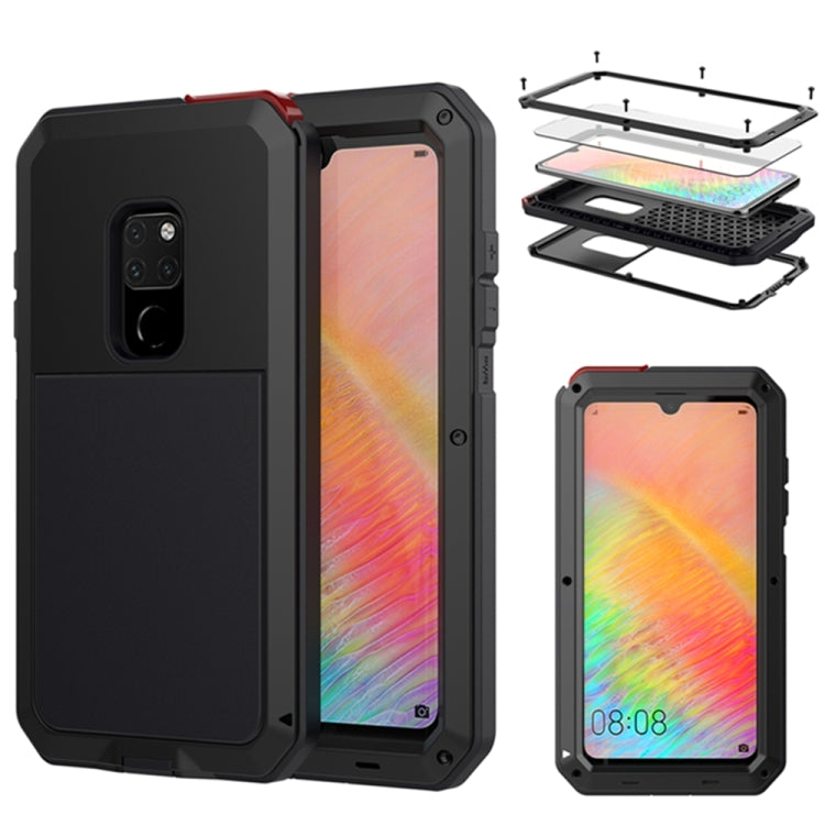 Tank Waterproof Dustproof Shockproof Aluminum Alloy + Silicone Case for Huawei Mate 20