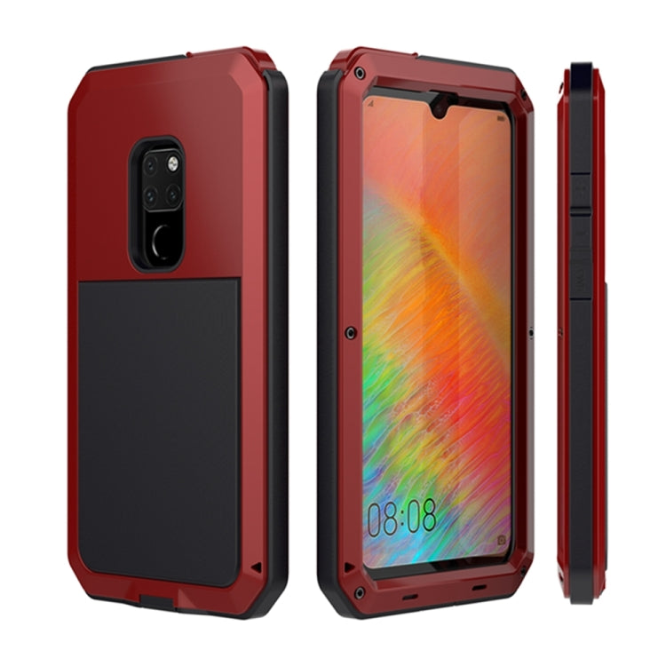 Tank Waterproof Dustproof Shockproof Aluminum Alloy + Silicone Case for Huawei Mate 20