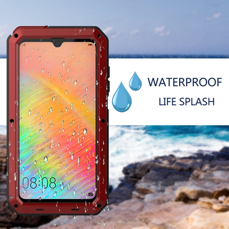 Tank Waterproof Dustproof Shockproof Aluminum Alloy + Silicone Case for Huawei Mate 20