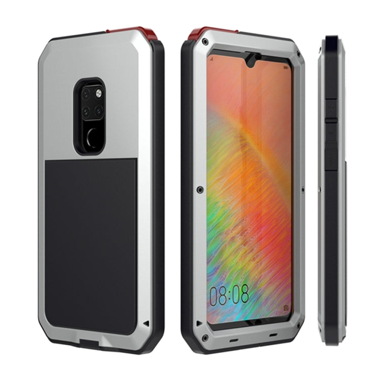 Tank Waterproof Dustproof Shockproof Aluminum Alloy + Silicone Case for Huawei Mate 20