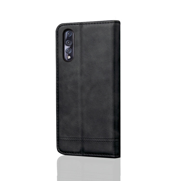 Casual Style Retro Crazy Horse Texture Horizontal Flip Leather Case for Huawei Mate 20 Pro, with Card Slots & Holder & Wallet