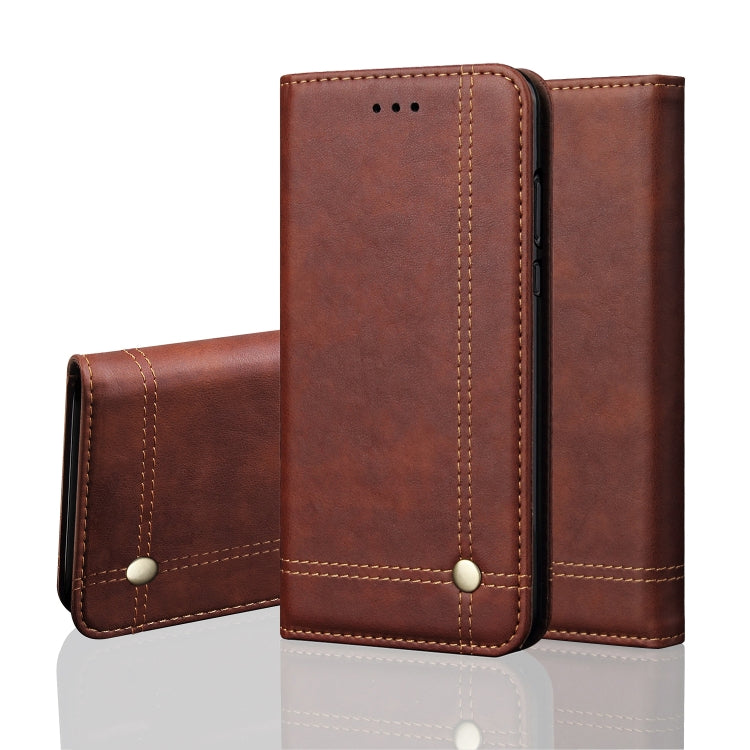 Casual Style Retro Crazy Horse Texture Horizontal Flip Leather Case for Huawei Mate 20 Pro, with Card Slots & Holder & Wallet