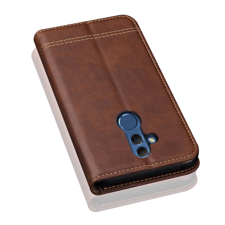Casual Style Retro Crazy Horse Texture Horizontal Flip Leather Case for Huawei Mate 20 Lite, with Card Slots & Holder & Wallet