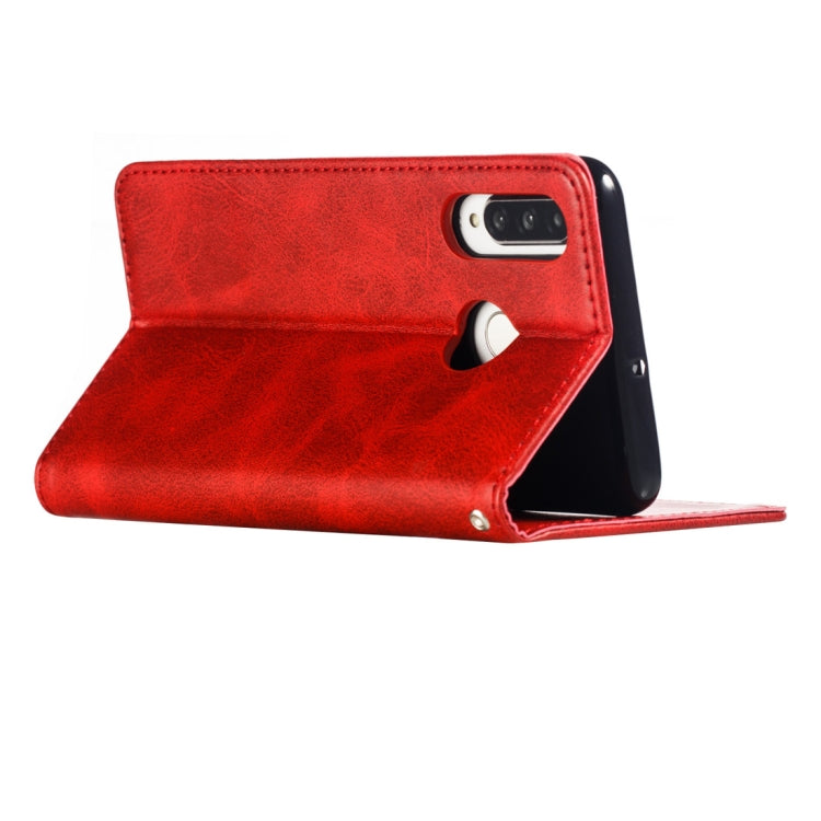 Calf Texture Zipper Magnetic Horizontal Flip Leather Case for Huawei P30 Lite, with Wallet & Holder & Card Slots