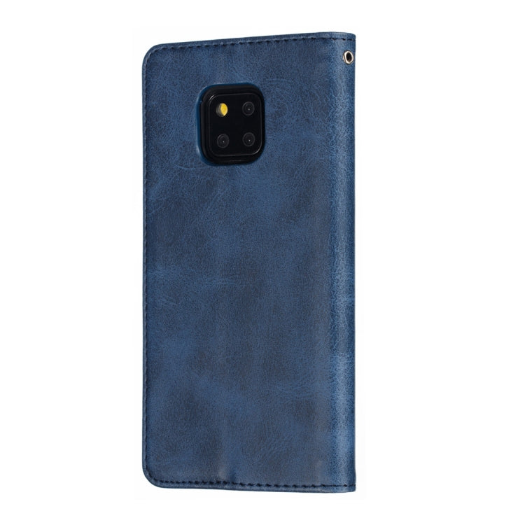 Calf Texture Zipper Magnetic Horizontal Flip Leather Case for Huawei Mate 20 Pro, with Wallet & Holder & Card Slots