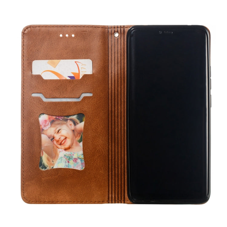 Calf Texture Zipper Magnetic Horizontal Flip Leather Case for Huawei Mate 20 Pro, with Wallet & Holder & Card Slots