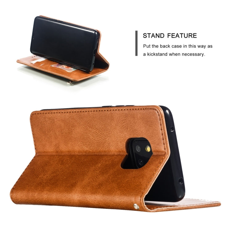 Calf Texture Zipper Magnetic Horizontal Flip Leather Case for Huawei Mate 20 Pro, with Wallet & Holder & Card Slots