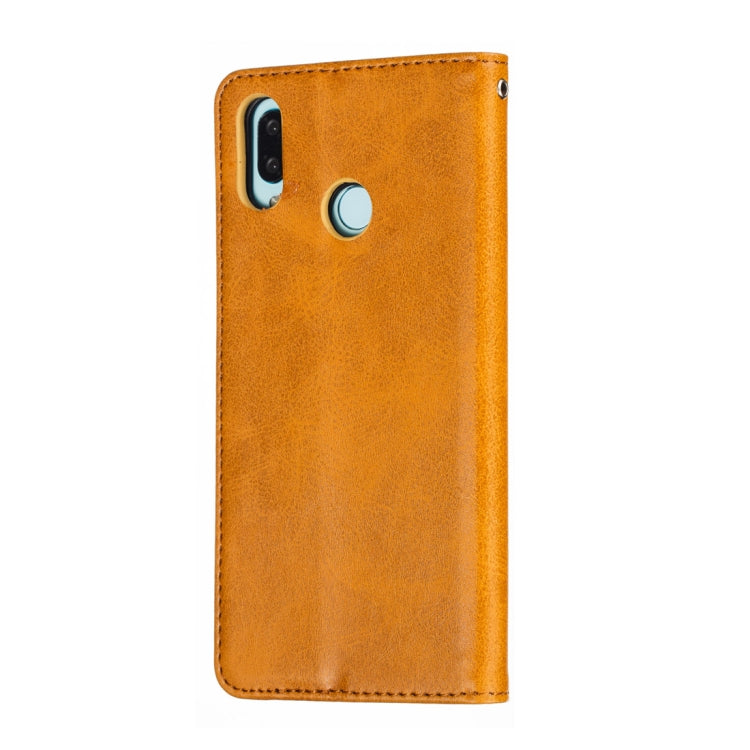 Calf Texture Zipper Magnetic Horizontal Flip Leather Case for Huawei nova 3i, with Wallet & Holder & Card Slots