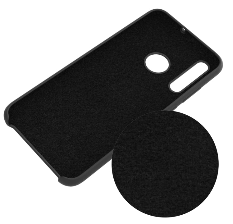 Solid Color Liquid Silicone Dropproof Protective Case for Huawei Enjoy 9s