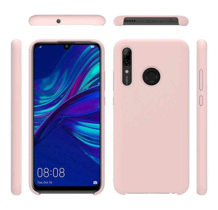 Solid Color Liquid Silicone Dropproof Protective Case for Huawei Enjoy 9s