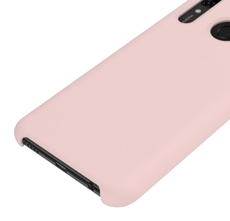 Solid Color Liquid Silicone Dropproof Protective Case for Huawei Enjoy 9s